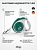 Поводок-рулетка Flexi Comfort Plus tape M 5 м 25кг., зеленая