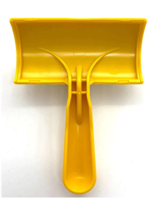 ЗООэкспресс, Пуходерка пластмассовая большая без капли 10,5х16 см, 23051