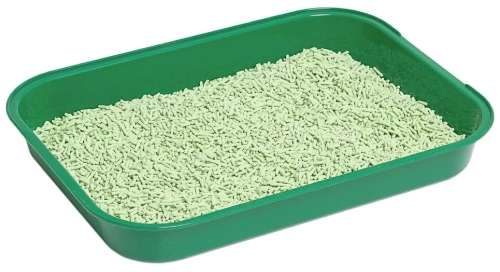 Наполнитель для кошачьего туалета ЗОО Няня Tofu Зеленый чай растительный комкующийся 12л*5,4кг