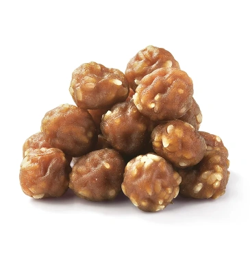 Деревенские лакомства для собак Тефтельки из индейки с рисом 85г