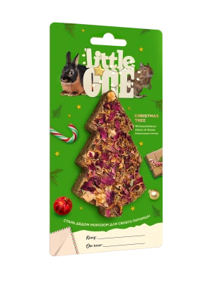 Литтл Уан  Новогоднее лакомство-игрушка Елочка 65г 32470