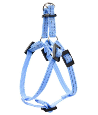 Шлейка 5712Г FRESH LINE 15 мм капрон, быстросъемная, регулируемая от 40 до 50 см, голубая