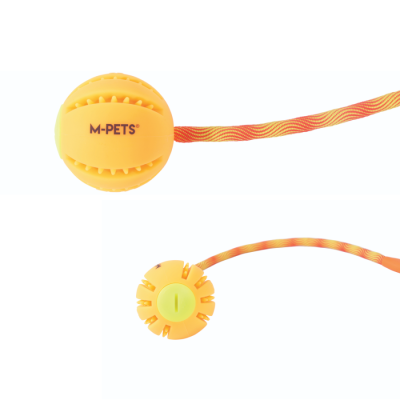 Светящийся мяч MPets на веревке Flash Led 6.4 x 50 см