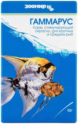 Корм для рыб Гаммарус Корм для рыб 10г