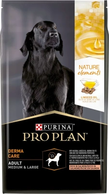 Purina Pro Plan Nature Element Derma Care Medium & Large Сухой корм для собак, лосось, 2 кг