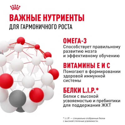 Сухой корм Royal Canin Medium PUPPY для щенков средних пород, 3кг