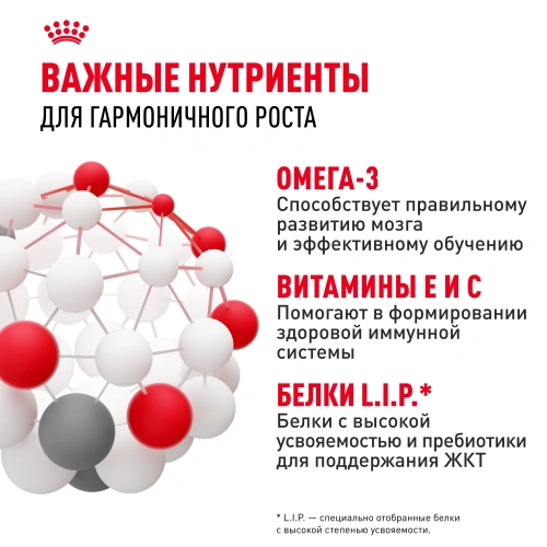 Сухой корм Royal Canin Medium PUPPY для щенков средних пород, 3кг