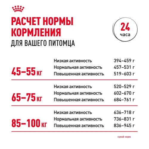 Royal Canin Giant Adult MGA-28 Сухой корм для собак гигантских пород, 15 кг