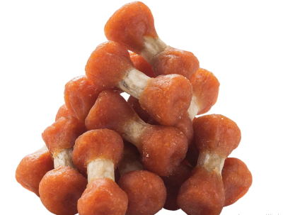 Деревенские лакомства 76050069 для собак мини-пород Косточки из индейки 55г