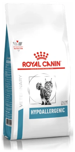 Сухой корм для кошек Royal Canin Hypoallergenic при пищевой аллергии и пищевой непереносимости 500 г