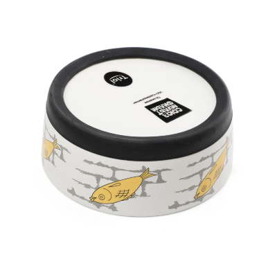 Миска для животных Triol СОЮЗМУЛЬТФИЛЬМ  "Волк", керамическая на резинке , 0.45л