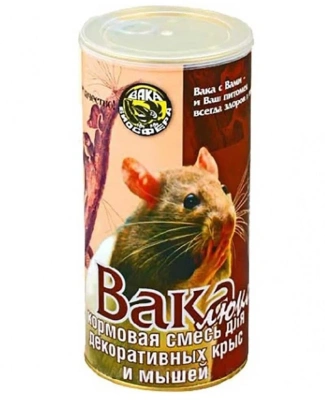 Корм Вака Люкс для крыс и мышей 800г