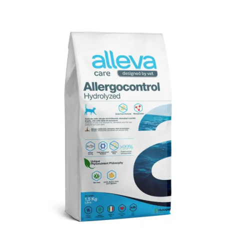 Корм Alleva Care Cat Allergocontrol сухой диетический корм для взрослых кошек при аллергии - 1,5 кг