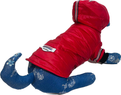 Спортивный водонепроницаемый теплый жилет для питомцев красный XL