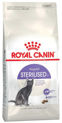 Royal Canin Sterilised 37 Сухой корм для стерилизованных кошек, птица и рис 400 г