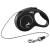 Поводок-рулетка Flexi New Classic CAT cord XS 3м 8 кг., черная
