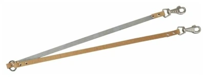 Поводок кожа, 0031Б 1сл 12 мм длина 1,2 м бежевый