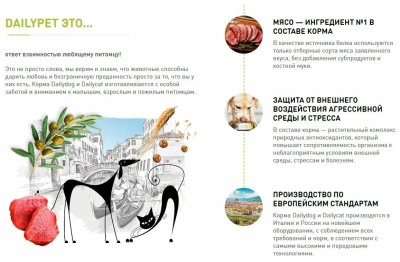 Сухой корм для котят Dailycat casual с индейкой и говядиной 1,5кг