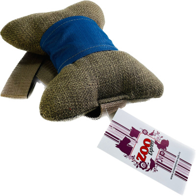 Зооэкспресс 602051 Игрушка  для собак КОСТЬ С 2-мя РУЧКАМИ №1 (20 см, текстиль)