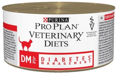 Purina Pro Plan Veterinary diets DM St/Ox Diabetes Management влажный корм для взрослых кошек 195г