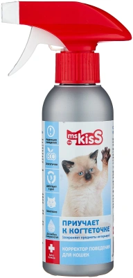 Спрей для кошек Мисс Кисс "Приучает к когтеточке" 200мл
