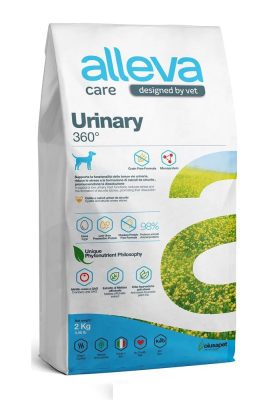 Корм Alleva Care Dog Adult Urinary 360 сухой диет.корм для собак для растворения струвит. камней 2кг