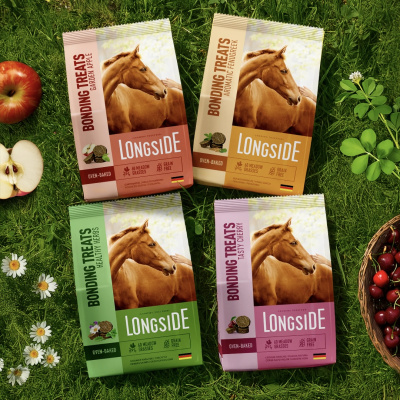 Лакомство для лошадей LONGSIDE, укрепляющее доверие. Спелая вишня