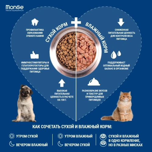 Сухой корм Monge Dog Speciality Line Monoprotein Mini для собак мелких пород, из лосося с рисом 800г