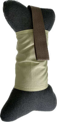 Зооэкспресс 602042 Игрушка  для собак КОСТЬ С РУЧКОЙ №2 (30 см, текстиль)