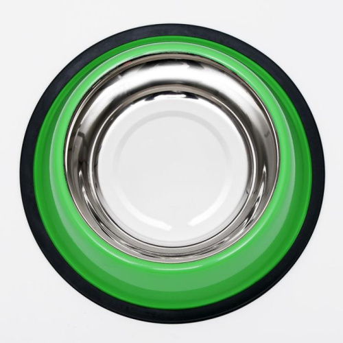  Миска нескользящая зеленая 700 мл