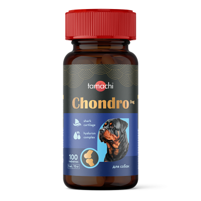 Витамины Tamachi Chondro Dog  для средних и крупных собак 100 таб.