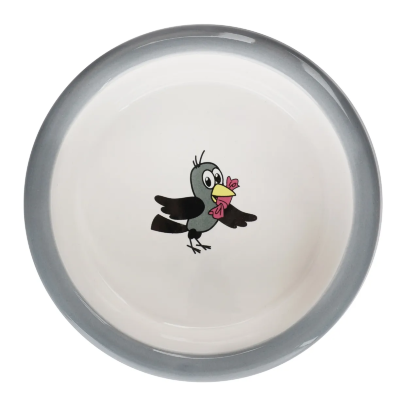 Миска для животных Triol Союзмультфильм "Матроскин и Галчонок" керамич.,двойная на подставке,2х0.25л