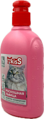 Шампунь для длинношерстных кошек Мисс Кисс №2 "Роскошная львица" 200мл