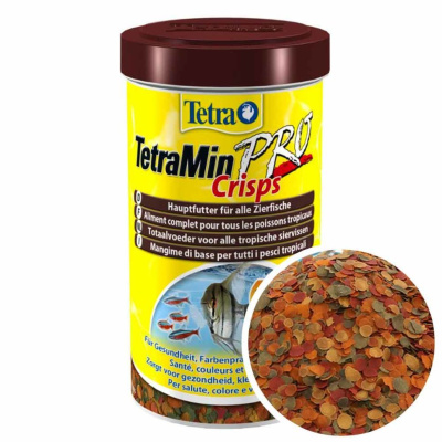 Тетра 139626 TetraMinPro Crisps Корм для декоративных рыб, чипсы 100мл