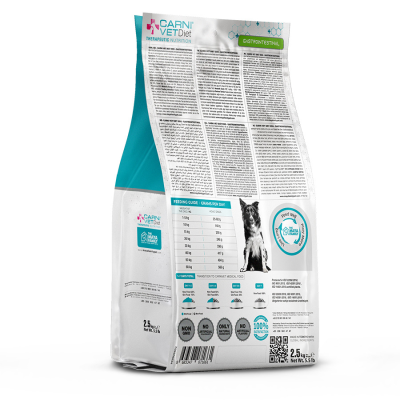 Сухой ветериарный корм CARNI Vet Diet DOG Gastrointestinal для собак при растройствах ЖКТ 2,5кг