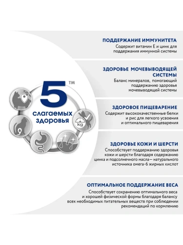 Сухой корм для кошек с чувствительным пищеварением с индейкой, Perfect Fit 650 г