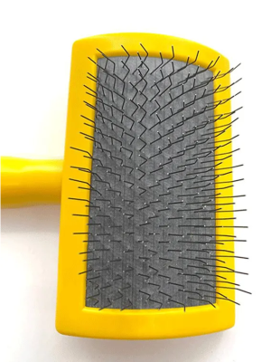 ЗООэкспресс, Пуходерка пластмассовая большая без капли 10,5х16 см, 23051