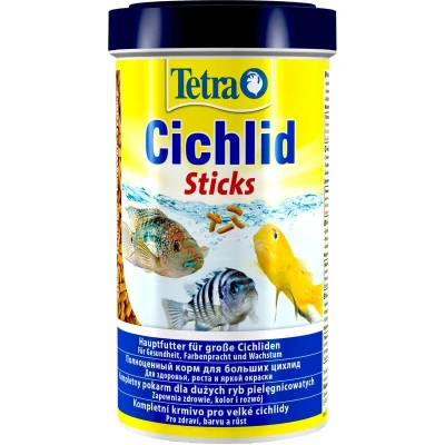 Корм для рыб Tetra Cichlid Sticks, цихлид и крупных декоративных рыб, палочки 250мл