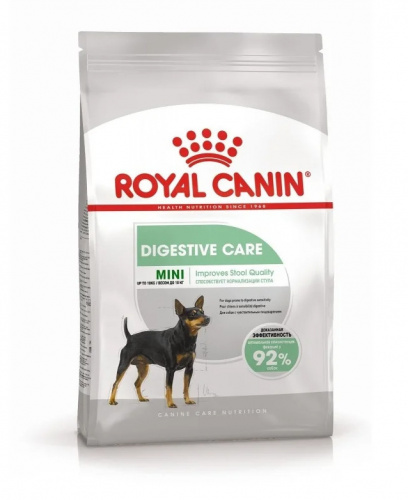 Royal Canin Digestive Care Mini Сухой корм для собак мелких пород с чувствительным пищеварением, 1 кг
