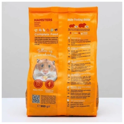 Корм для хомяков Литтл Уан 900г