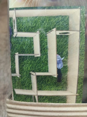 Лабиринт Gosi для грызунов - размер 57,5х41,5