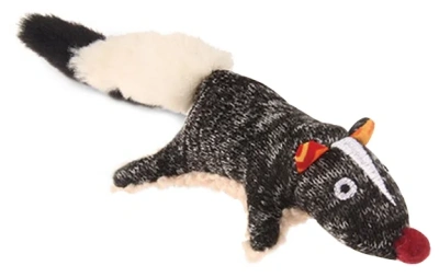 Игрушка для маленьких и средних собак, GiGwi Скунс с пищалкой 9см