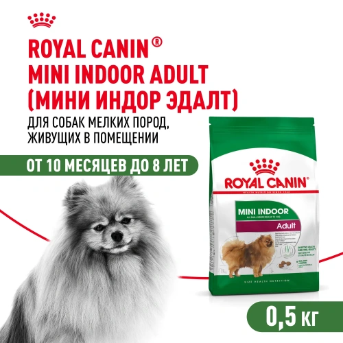 Сухой корм Royal Canin Indoor Life Adult для собак живущий в помещении 0,5 кг