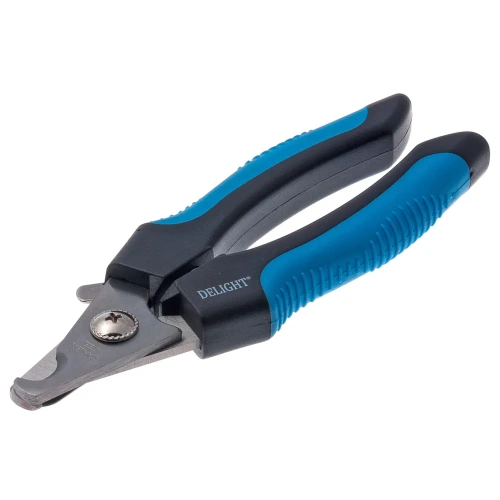 Когтерез-секатор DeLIGHT большой со стопором  40112L 