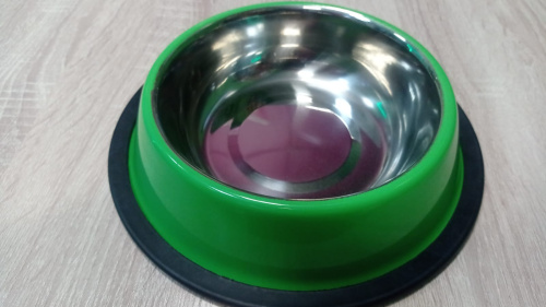  Миска нескользящая зеленая 700 мл