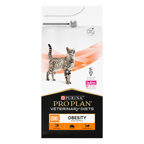 Сухой корм для кошек диетический PRO PLAN® VETERINARY DIETS OM ST/OX Obesity Mangement, 1,5 кг