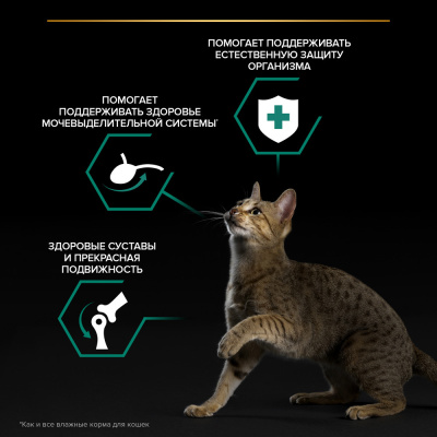 Purina Pro Plan Adult Консервированный корм для взрослых кошек, утка в соусе, 85