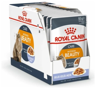 Royal Canin Intense Beauty, кусочки в желе, 85 г