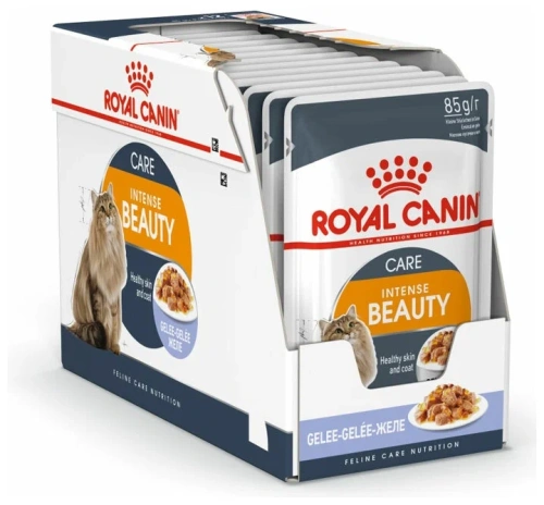Royal Canin Intense Beauty, кусочки в желе, 85 г