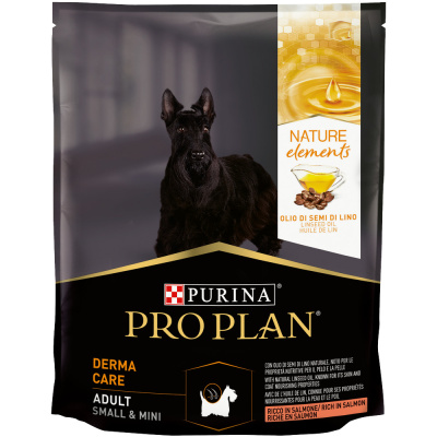 Purina PRO PLAN Natural Elements Сухой корм для взрослых собак мелких пород, лосось, 700 г